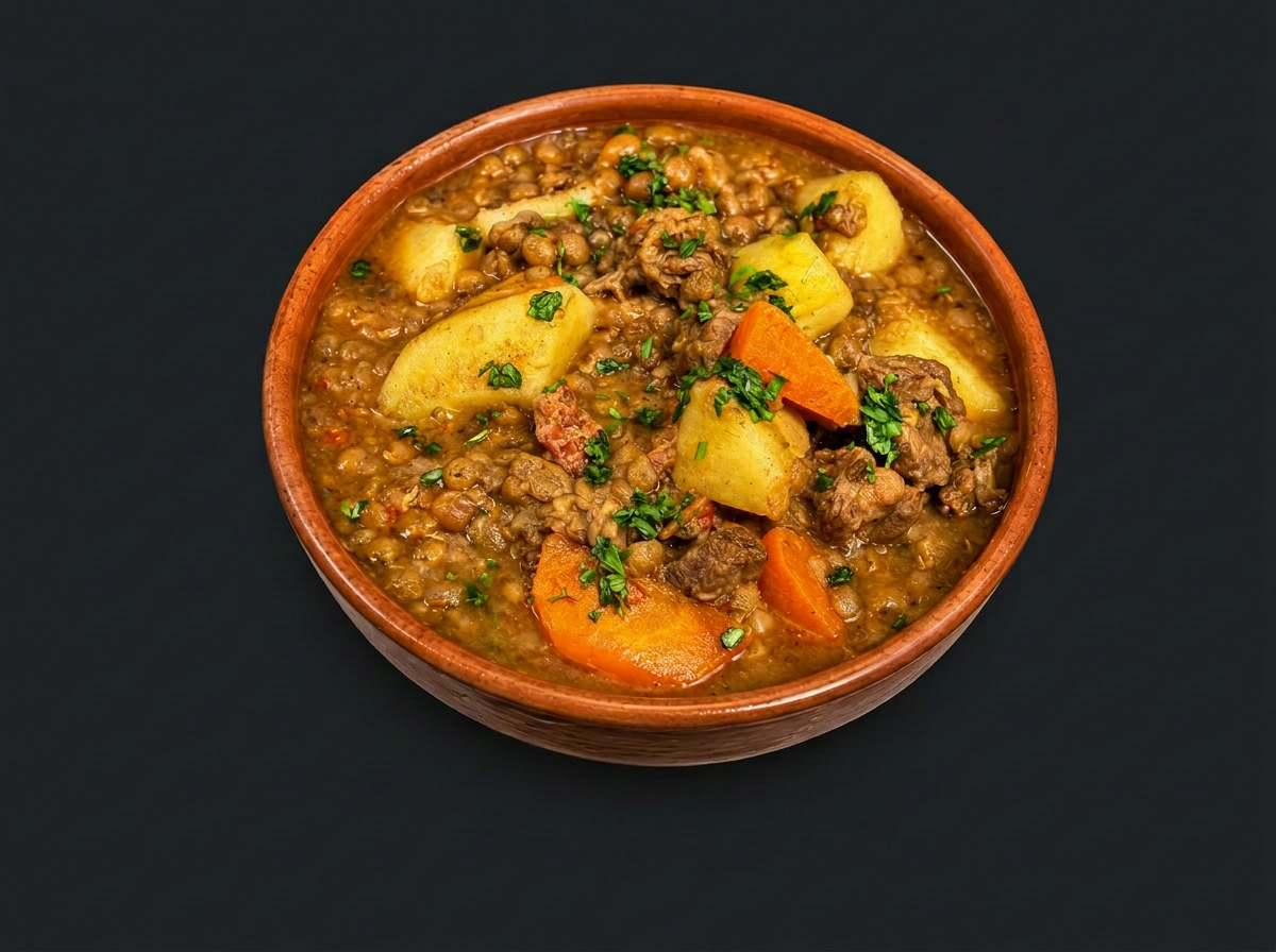 Guiso de lentejas